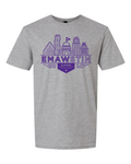 Gildan Unisex Softstyle® T-Shirt Sport Grey front mockup