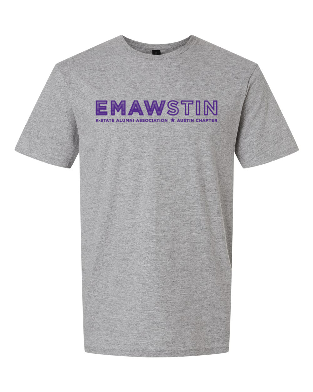 Gildan Unisex Softstyle® T-Shirt Sport Grey front mockup